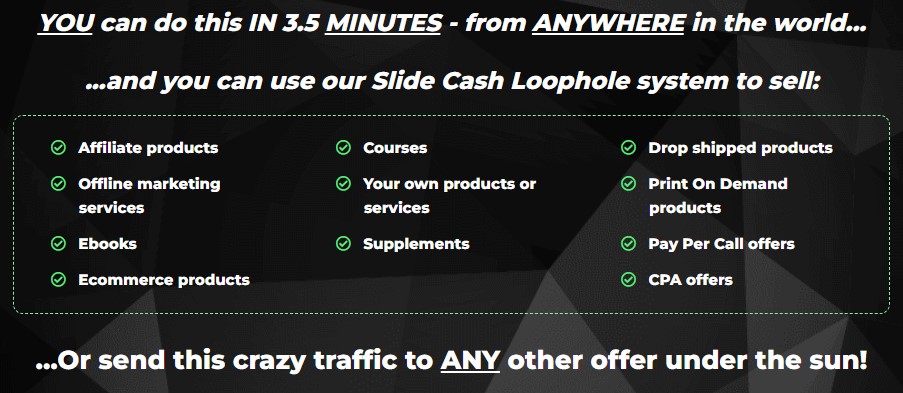 Slide Cash Loophole Worth Your Time
