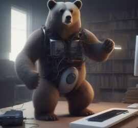 A Smart Bear Harnessing The Power of Artificial Intelligence With a Computer