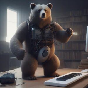 A Smart Bear Harnessing The Power of Artificial Intelligence With a Computer