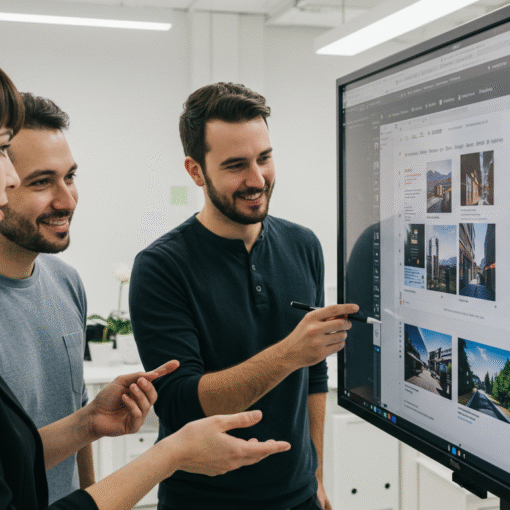 Webmasters Choosing Pictures for Their Website Content