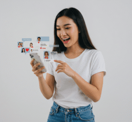 Influencer Engaging with Followers