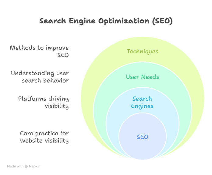 Visual Chart to Explain Search Engine Optimization