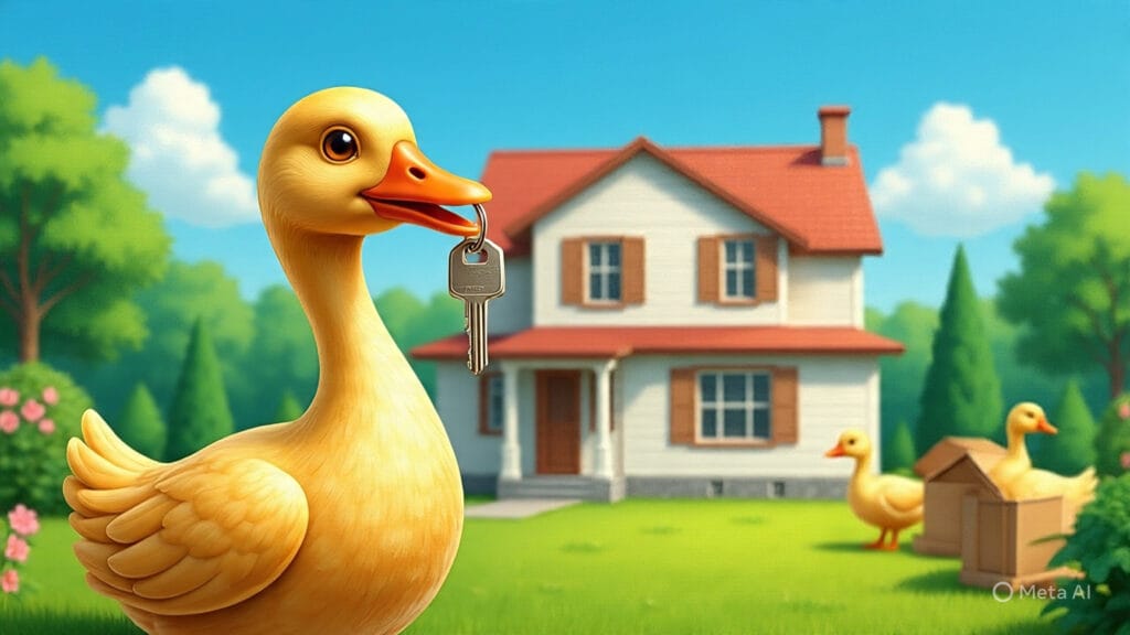 Golden Goose Buying a New House