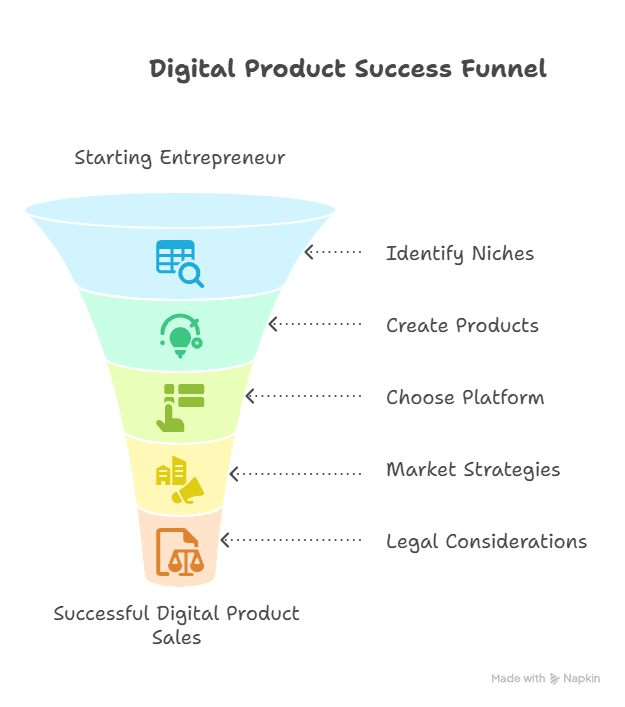 Visual Guide to Selling Digital Products
