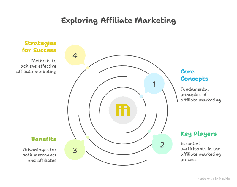 Visual Outline for Exploring Affiliate Marketing