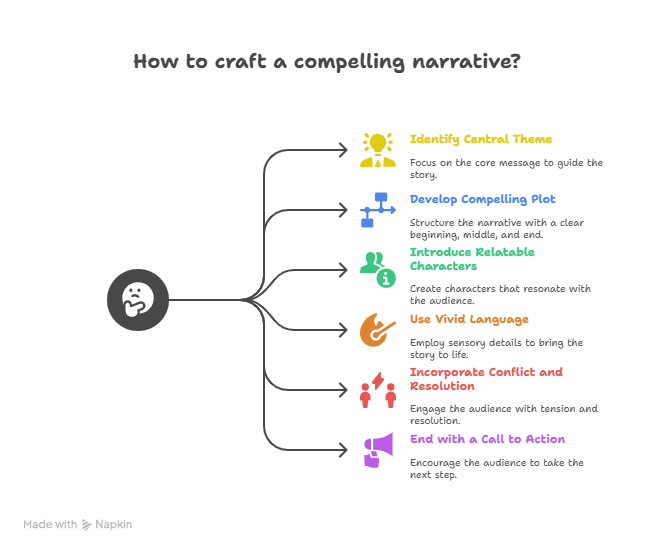 Diagram for Crafting a Compelling Narrative